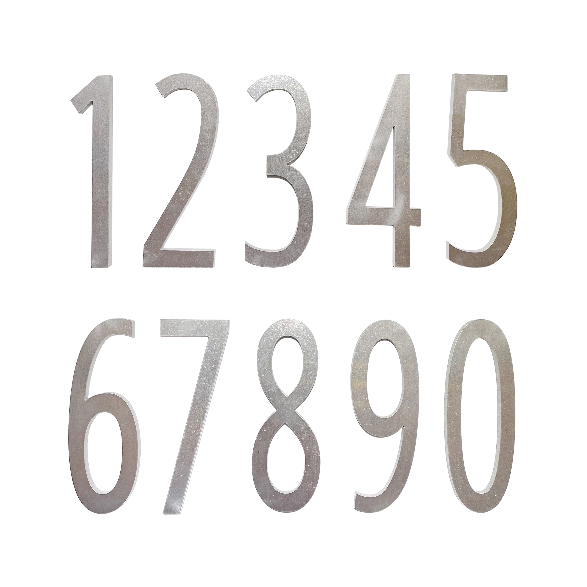 4" High Address Numbers(SPA-N001SS)