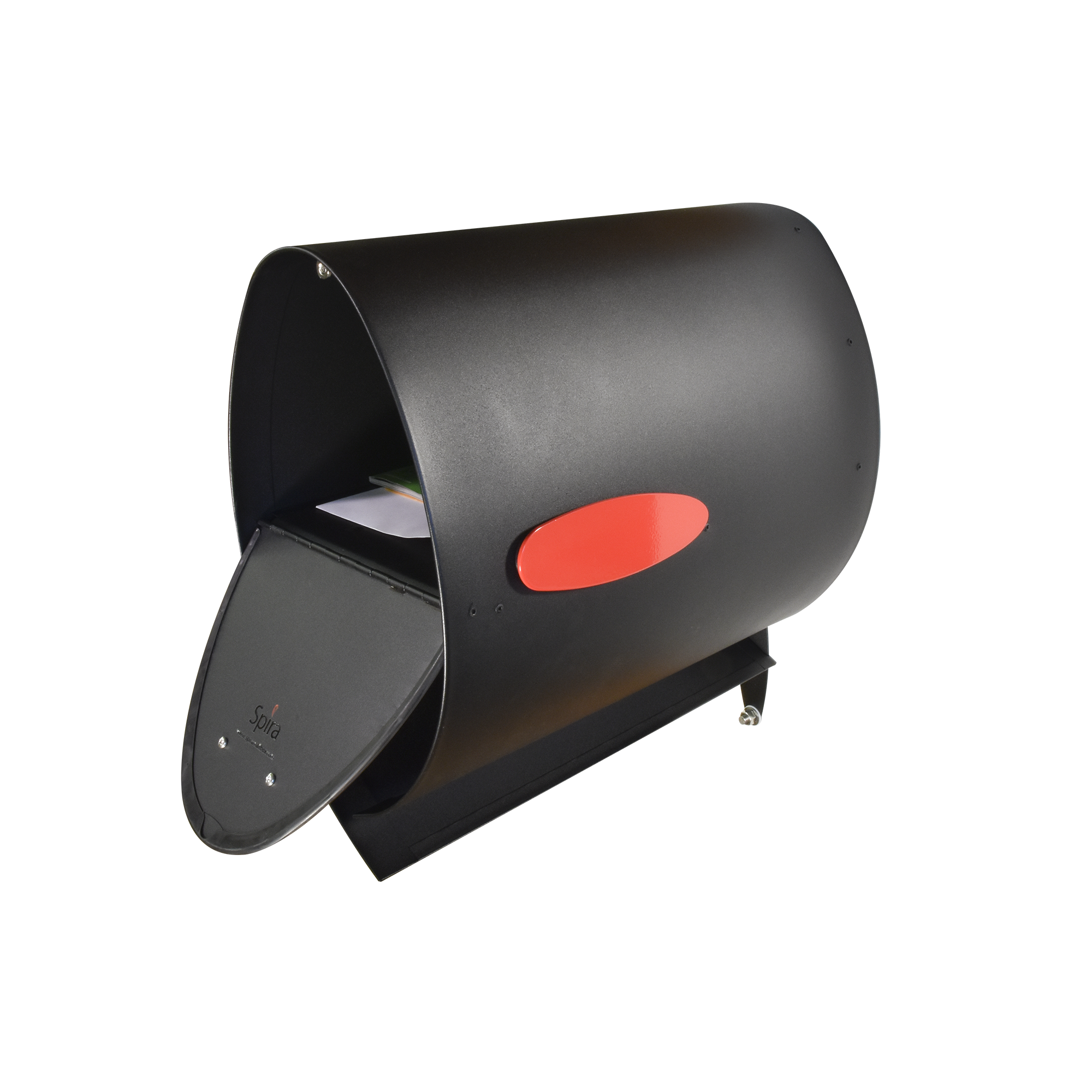 SPA-M001BLK Spira Large Mailbox with Bin.  ON SALE NOW!