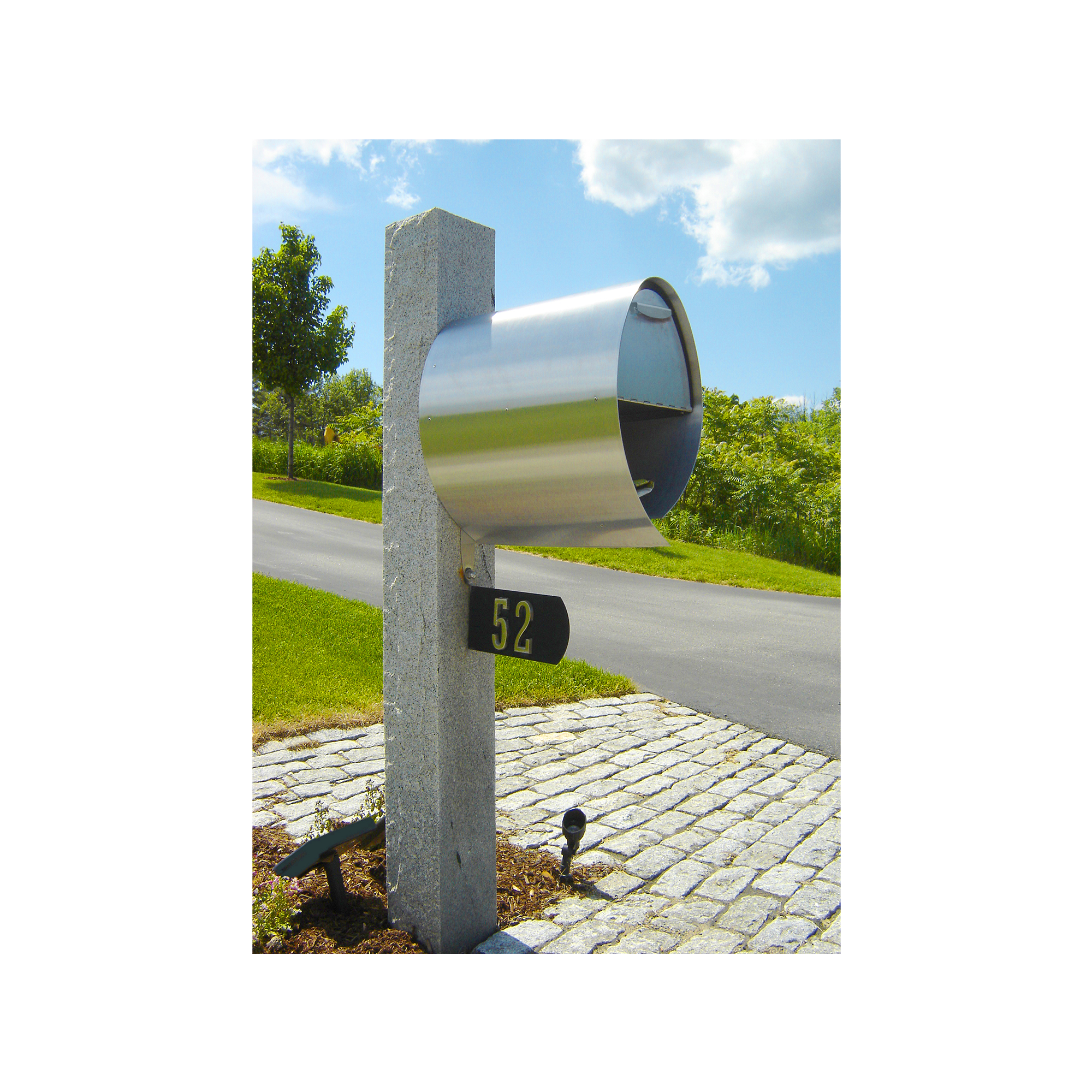 SPA-M001SS Spira Large Mailbox with Bin. ON SALE NOW!