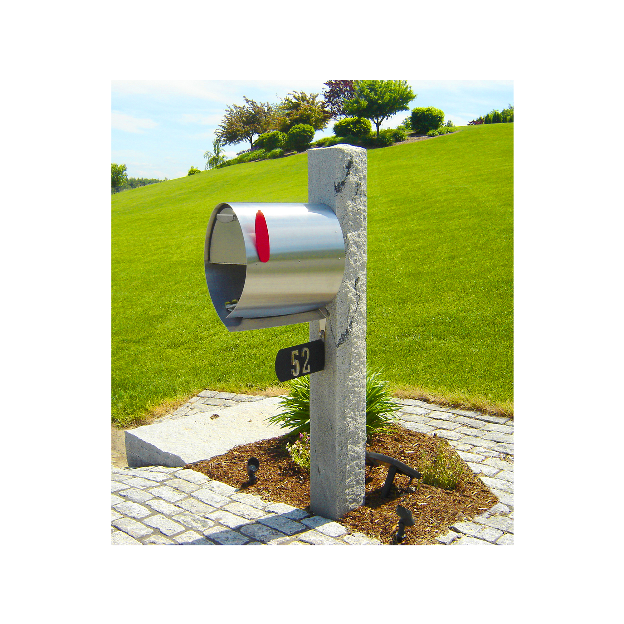 SPA-M001SS Spira Large Mailbox with Bin. ON SALE NOW!