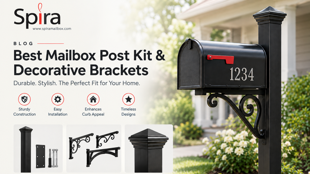 How to Choose the Best Mailbox Post Kit: Brackets, Decorative Mailboxes, Address Plaques & More